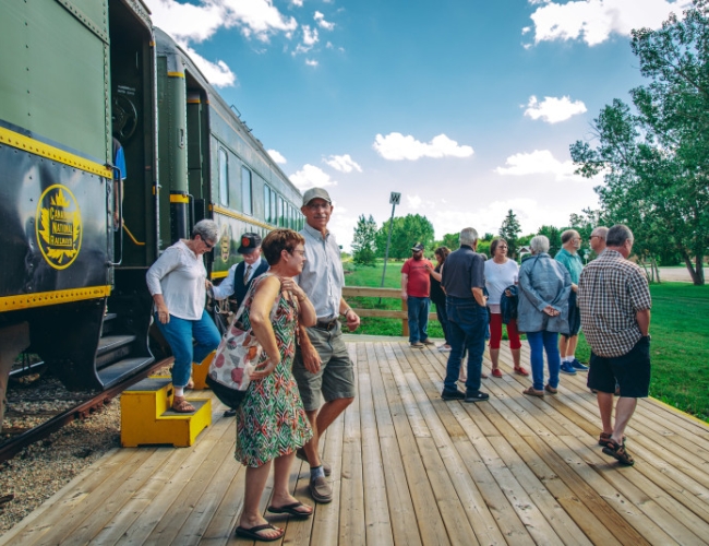 Wheatland Express Excursion Train – Wheatland Express In Wakaw