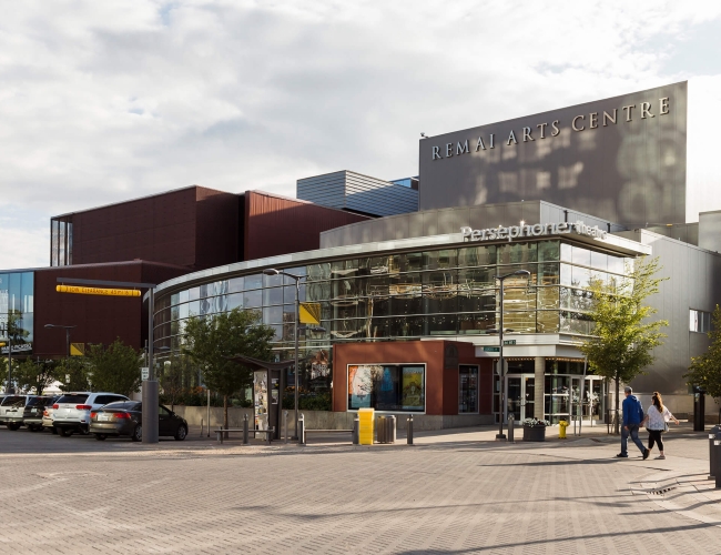 outside view of the Remai Arts Center