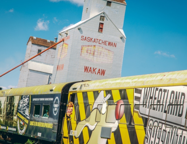 Wheatland Express Excursion Train - Wakaw Station