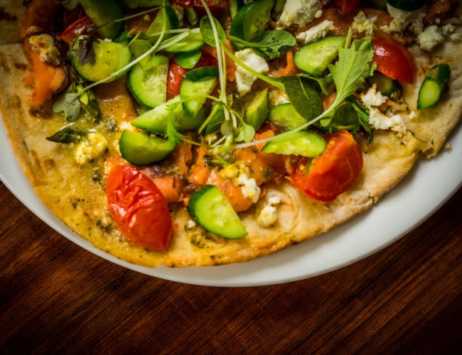 Garden Grille & Bar – A Local Favourite - Bruschetta Flatbread