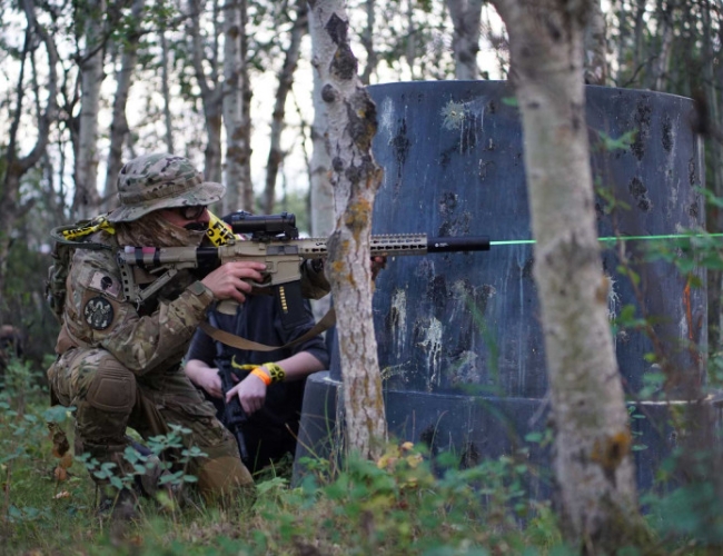 Merrill Dunes Paintball and Laser Tag – Airsoft Sniper!