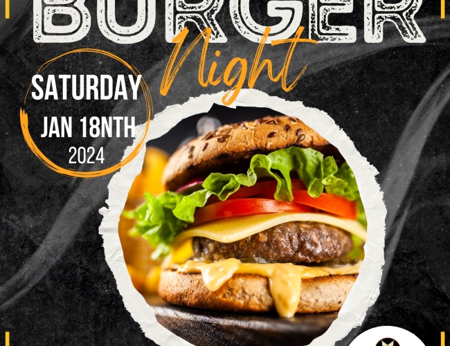 unique Burger Night at Champêtre County