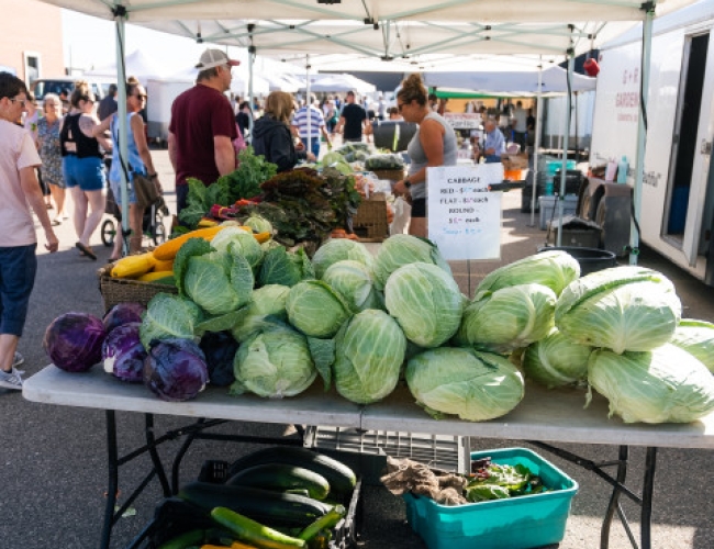 Saskatoon Farmers' Market – Outdoor Vendors At The Saskatoon Farmers' Market