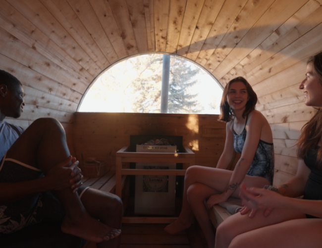 Back2Nature Wellness & Adventures- Outdoor Experiences - Sauna